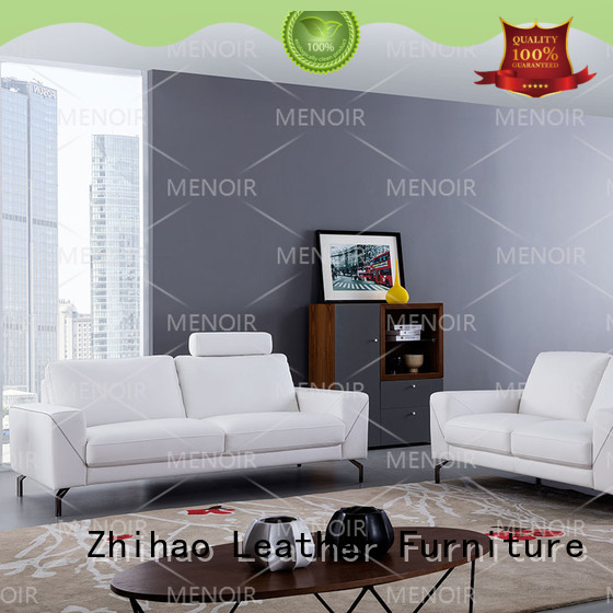 Zhihao durable leather sectional sofa stitching for bedroom