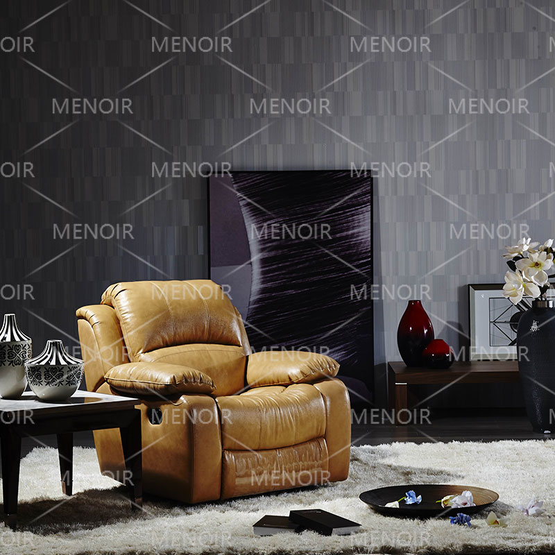Menoir leather single chair with manual recliner HX02