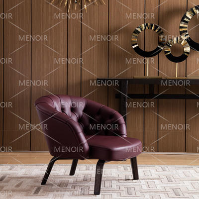 Menoir exquisite single chair with strong solid wood legs AMXD-DY5008
