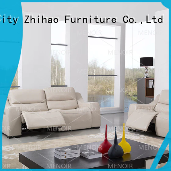 Menoir leather lounge chairs recliners with good price bulk buy
